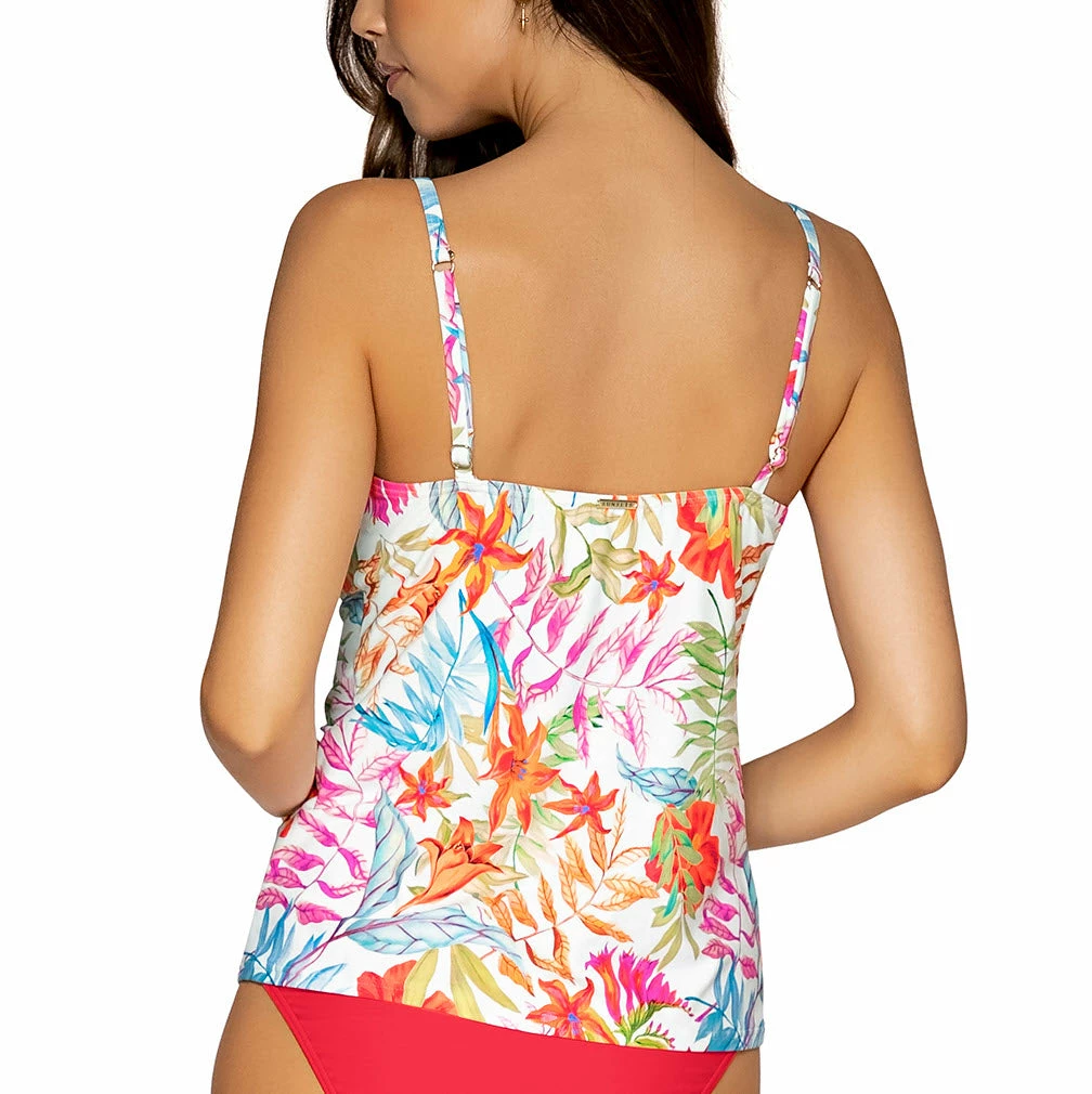 Sunsets Swimwear Crossroads Tropical Breeze Tankini Top 79 6 Sunsets Swimwear Crossroads Tropical Breeze Tankini Top 79