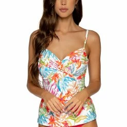 Sunsets Swimwear Crossroads Tropical Breeze Tankini Top 79