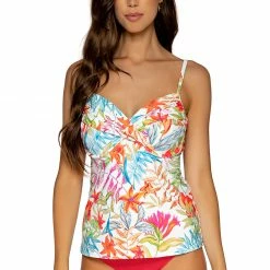 Sunsets Swimwear Crossroads Tropical Breeze Tankini Top 79