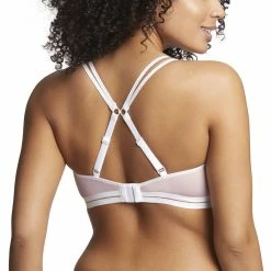 Royce Posie Blush And White Wireless Convertible Bra 8019 2 Pack Bras