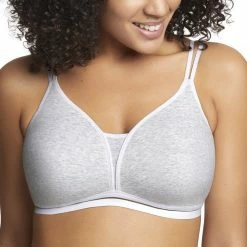Royce Posie Blush And White Wireless Convertible Bra 8019 2 Pack Bras