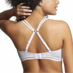 Royce Posie Blush And White Wireless Convertible Bra 8019 2 Pack Bras