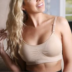 JoyBra Joy Bra Laceback Scoopneck Seamless Wireless Bra 9016