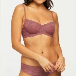 Montelle Flirt Mesa Rose Demi Lace Bra 9312 7 Montelle Flirt Mesa Rose Demi Lace Bra 9312