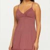 PJS & Lounge Montelle Bust Support Mesa Rose Chemise 9394