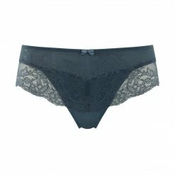 Panache Ana Vintage Blue Lace Brief Panty 9395