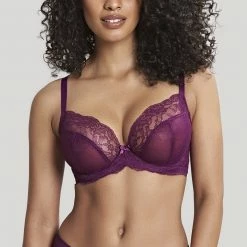 Bras Panache Ana Damson Plunge Lace Bra 9396