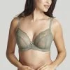 Panache Ana Olive Plunge Lace Bra 9396 Bras 2 Panache Ana Olive Plunge Lace Bra 9396 Bras