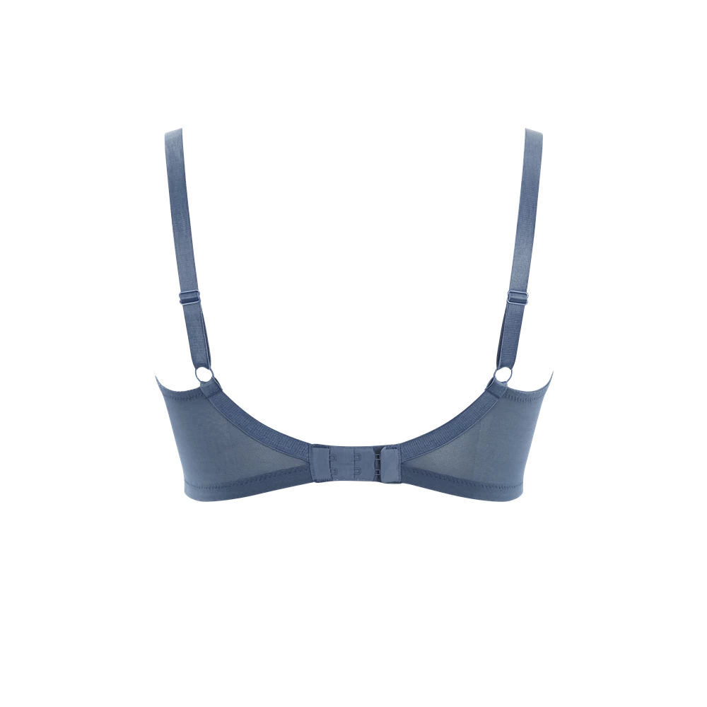 Panache Ana Vintage Blue Plunge Lace Bra 9396 Bras 6 Panache Ana Vintage Blue Plunge Lace Bra 9396 Bras