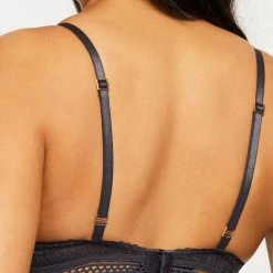 Bras Montelle London Fog Shadow Charcoal Wireless Bra 9454