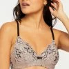 Montelle Parisian Kiss Black Taupe Wireless Bra 9461 Bras 2 Montelle Parisian Kiss Black Taupe Wireless Bra 9461 Bras