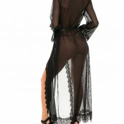 Panties Oh La La Cheri Lingerie Provence Black Long Robe 95-11136