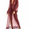 Panties Oh La La Cheri Lingerie Provence Zinfandel Long Robe 95-11136