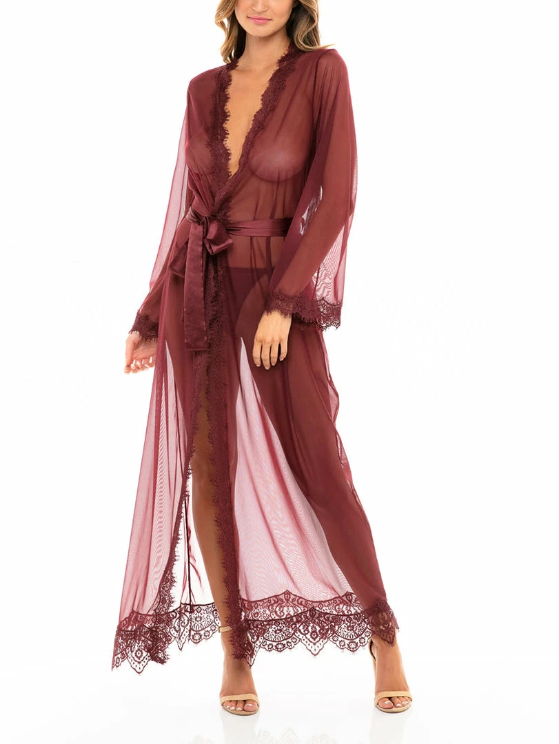 Panties Oh La La Cheri Lingerie Provence Zinfandel Long Robe 95-11136 3 Panties Oh La La Cheri Lingerie Provence Zinfandel Long Robe 95-11136