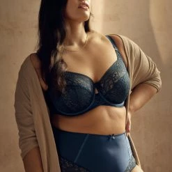 Panache Sculptresse Estel Lagoon Lace Bra 9685 15 Panache Sculptresse Estel Lagoon Lace Bra 9685