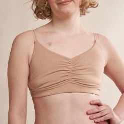 Ana Ono Monica Sand Full Coverage Recovery Wireless Bra 043 Bras