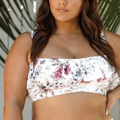 Artesands Swimwear Clementine White Vermeer Bikini Top 3854CL