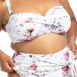 Artesands Swimwear Clementine White Hayes High Waist Swim Pant 4757CL