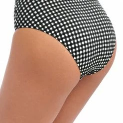 Freya Swimwear Check In Monochrome High Waist Bikini Bottom 201978
