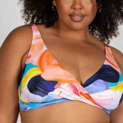 Artesands Swimwear Arte A La Rue Purple Delacroix Bikini Top 3711AA 10 Artesands Swimwear Arte A La Rue Purple Delacroix Bikini Top 3711AA