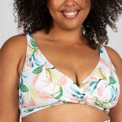 Artesands Swimwear April Spritz White Delacroix Bikini Top 3711AS