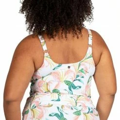 Artesands Swimwear April Spritz White Delacroix Tankini Top 3721AS