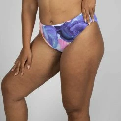 Artesands Swimwear Arte A La Rue Purple Monet Curve Fit Mid Rise Bikini Bottom 4844AA 8 Artesands Swimwear Arte A La Rue Purple Monet Curve Fit Mid Rise Bikini Bottom 4844AA