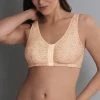 Anita Hazel Pastel Rose Front Hook Wireless Bra 5765X Bras