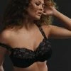 Anita Colette Black Lace Unlined F-J Bra 5249