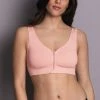 Anita Lynn Lotus Post Mastectomy Wireless Zip Up Bra 5768X Bras