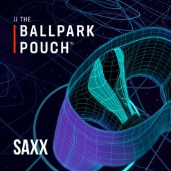 Saxx Hot Shot Water Camo Black Heather Cooling Boxer Brief Underwear BB09