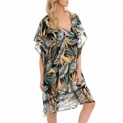Fantasie Swimwear Bamboo Grove Jet Kaftan Cover Up 501694