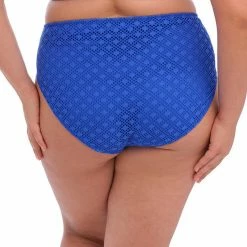 Elomi Swimwear Bazaruto Sapphire Mid Rise Brief Bikini Bottom 800672
