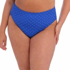 Elomi Swimwear Bazaruto Sapphire Mid Rise Brief Bikini Bottom 800672