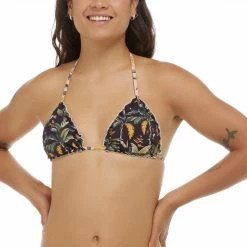 Body Glove Swimwear Equator Dita Black Bikini Top 39-57400
