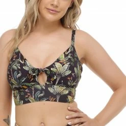 Body Glove Swimwear Equator Olivia Black Bikini Top 39-574217D