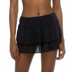 Body Glove Swimwear Smoothies Lambada Black Skirted Cover Up 39-10673