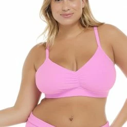 Body Glove Swimwear Coralie Drew Unicorn Plus Size Triangle Bikini Top 39-580128X