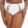 Elomi Brianna White Full Brief Panty 8085 Bra & Panty Sets