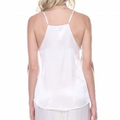 Petite PJ Harlow Loungewear Babe Eggnog Satin Cami