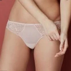 Simone Perele Promesse Petal Pink Tanga Panty 12H710