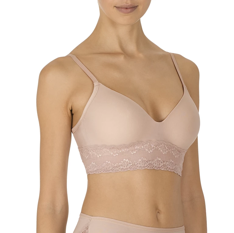 Natori Bliss Perfection Rose Beige Contour Soft Cup Wireless Bra 723154 3 Natori Bliss Perfection Rose Beige Contour Soft Cup Wireless Bra 723154