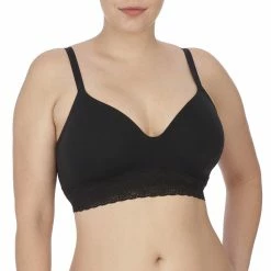 Natori Bliss Perfection Black Contour Soft Cup Wireless Bra 723154 Bras