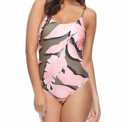 Body Glove Swimwear Surface Simplicity One Piece 39-51863 Cactus
