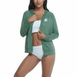 Body Glove Athletic Body Glove Swimwear Adeline Cactus Rash Guard Hoodie 39-506695