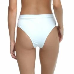 Body Glove Swimwear Ibiza Marlee White High Waist Bikini Bottom 39-469150