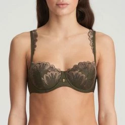 Bras Marie Jo Phoebe Olive Green Balconette Bra 0102455