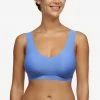 Chantelle SoftStretch Fashion Colors Padded V-Neck Bralette Bra 16A1