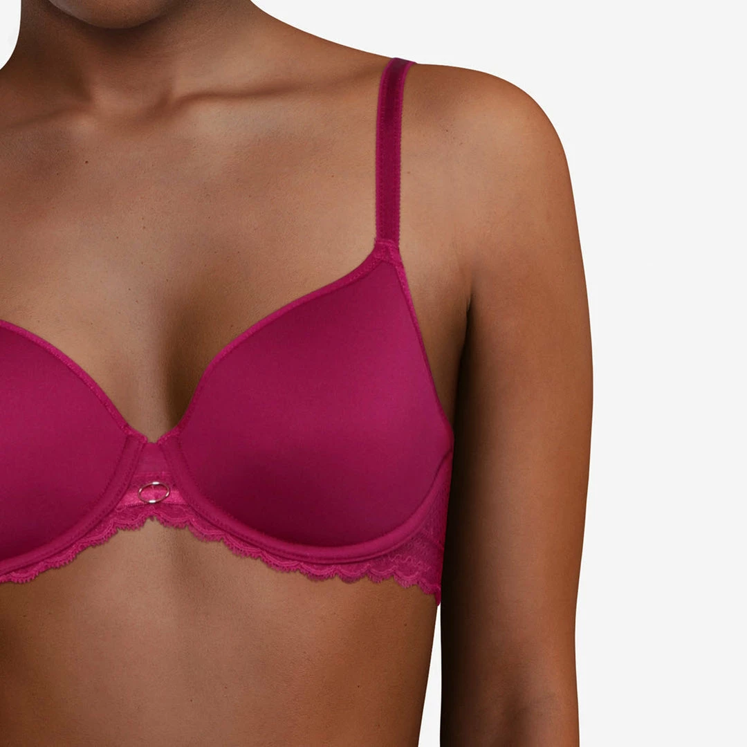 Chantelle Parisian Allure Magenta Spacer T Shirt Bra 2237 Bras 4 Chantelle Parisian Allure Magenta Spacer T Shirt Bra 2237 Bras