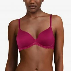 Chantelle Parisian Allure Magenta Spacer T Shirt Bra 2237 Bras